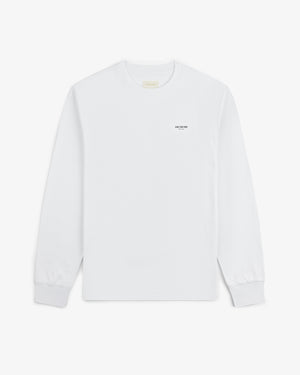 Long-Sleeve Micro Logo Tee