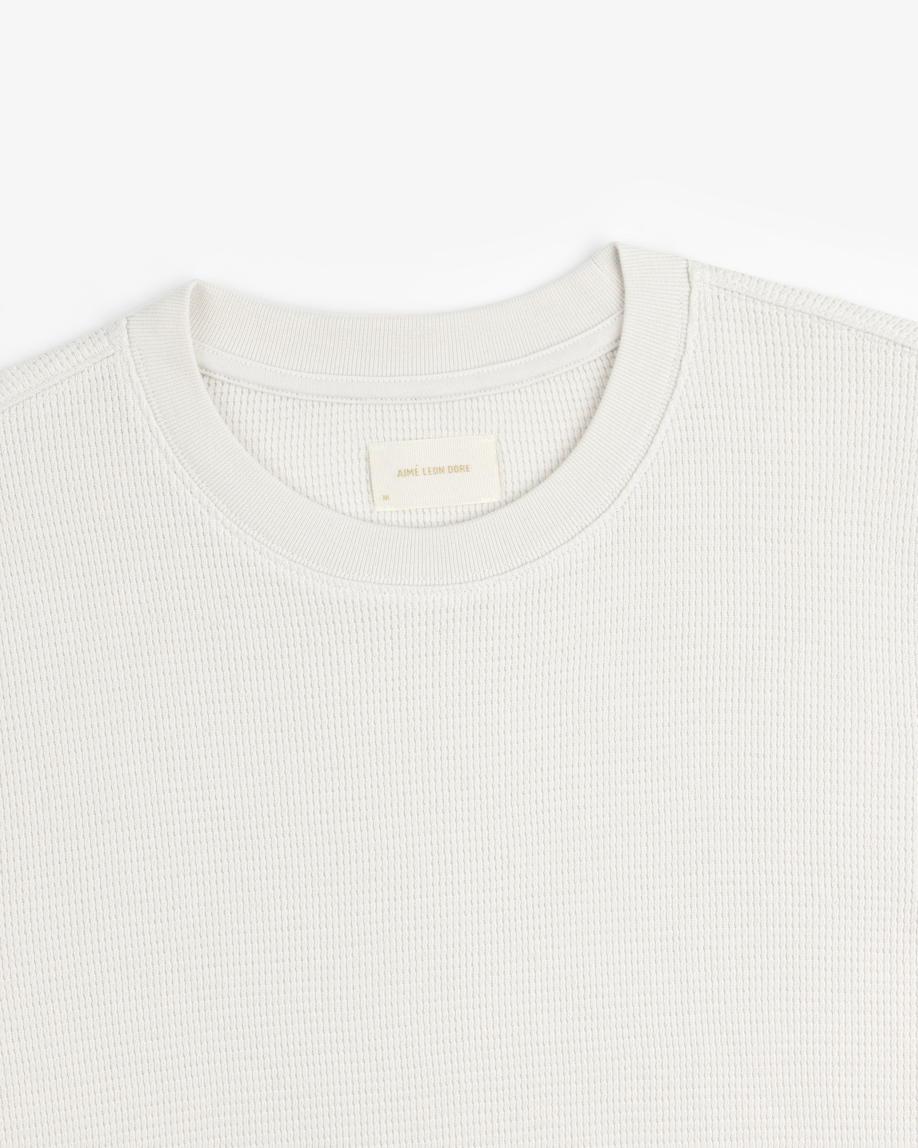 トップス Aime Leon Dore Pointelle Knit Merino Pointelle Cable Crewneck Sweater | Parallel