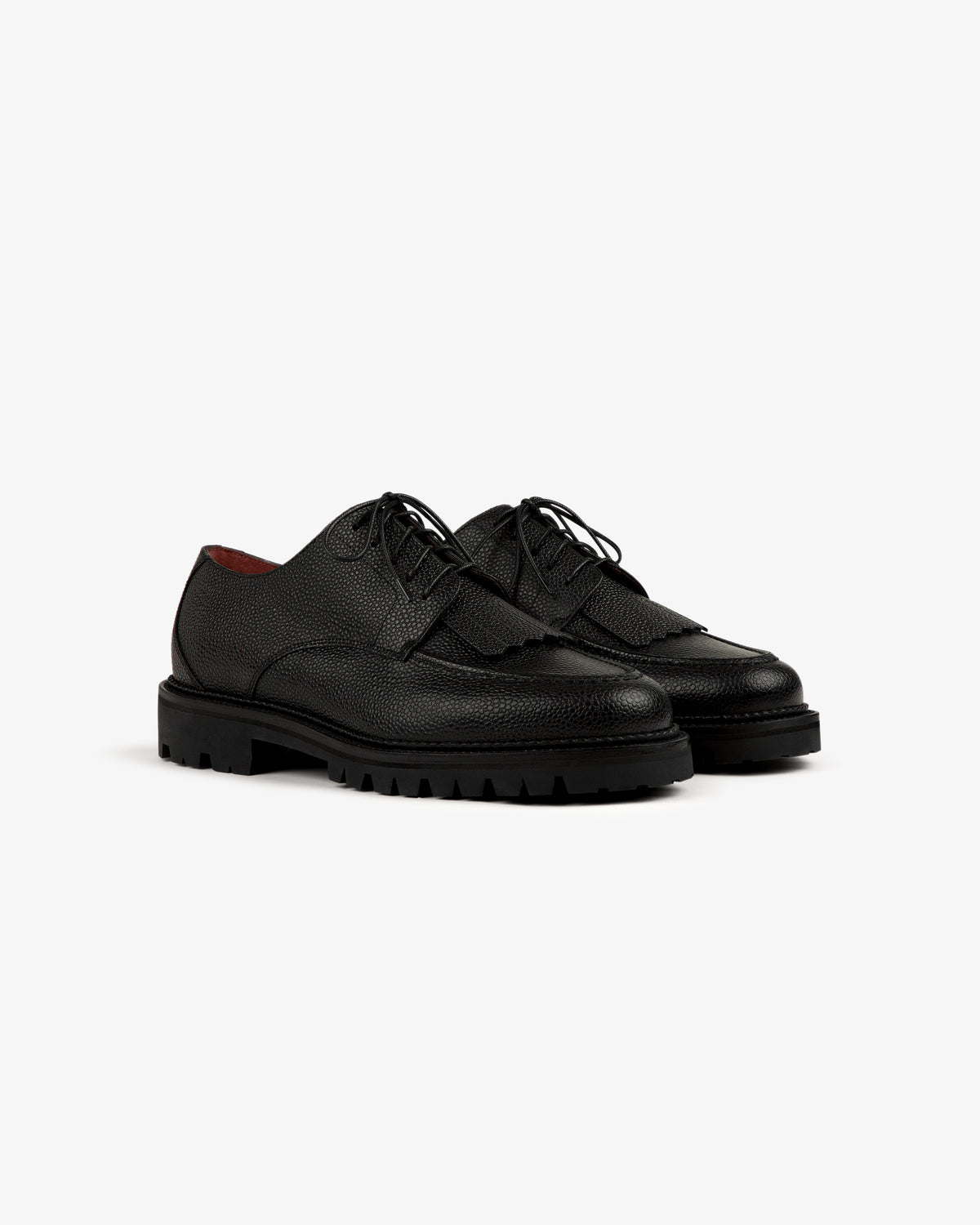 Leather Lug Sole Derby