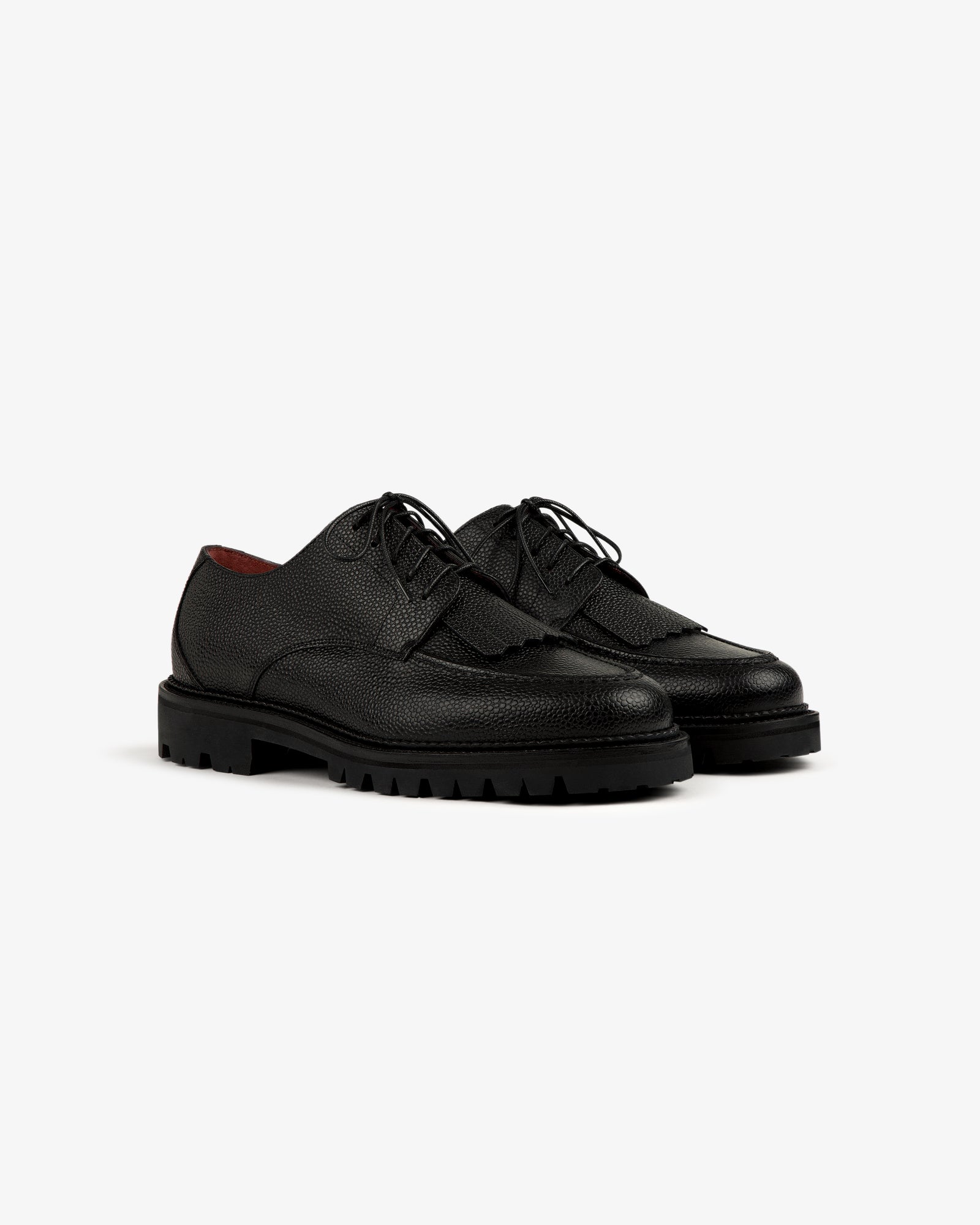 Leather Lug Sole Derby Leather Lug Sole Derby