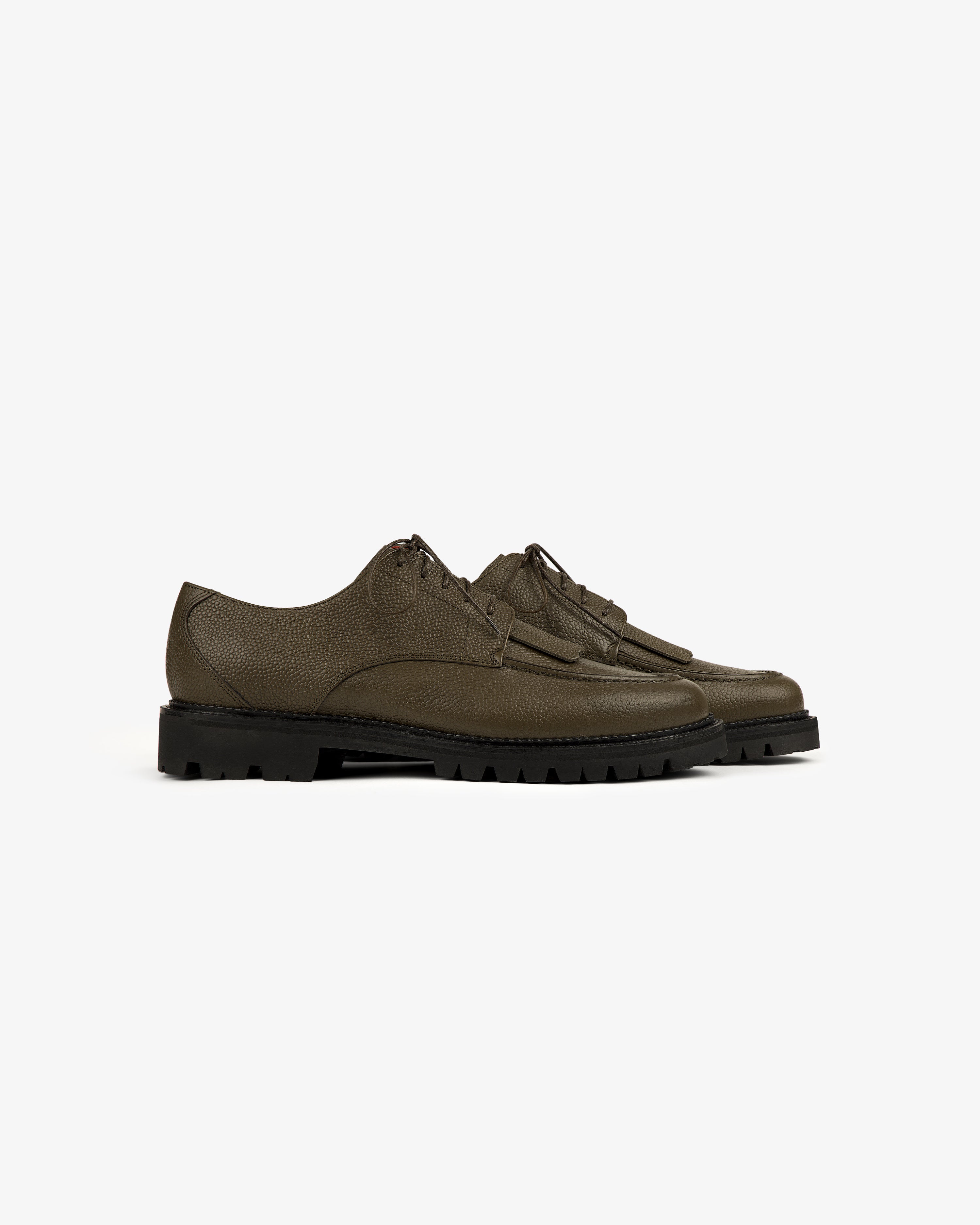 Leather Lug Sole Derby