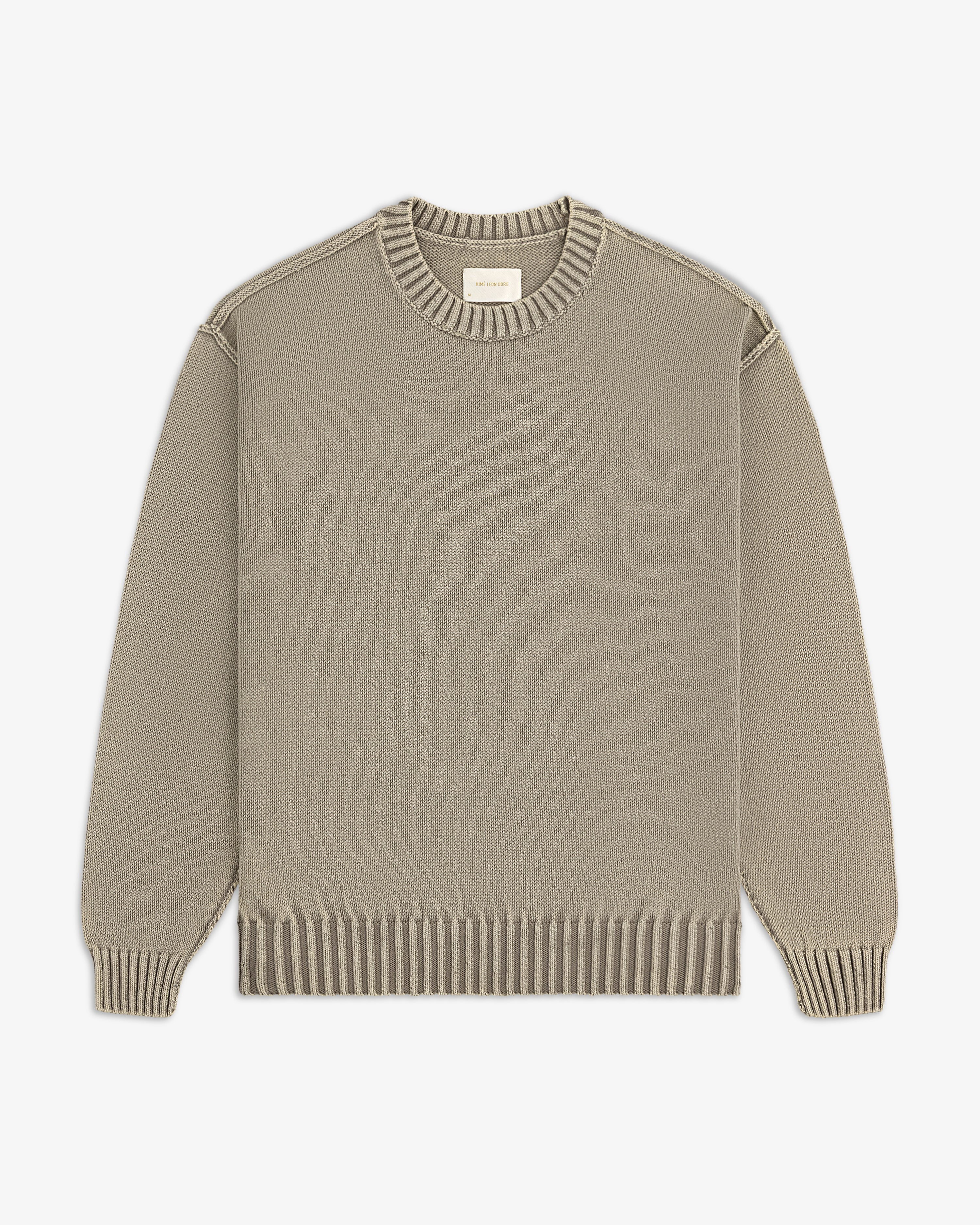 Washed Inside Out Sweater