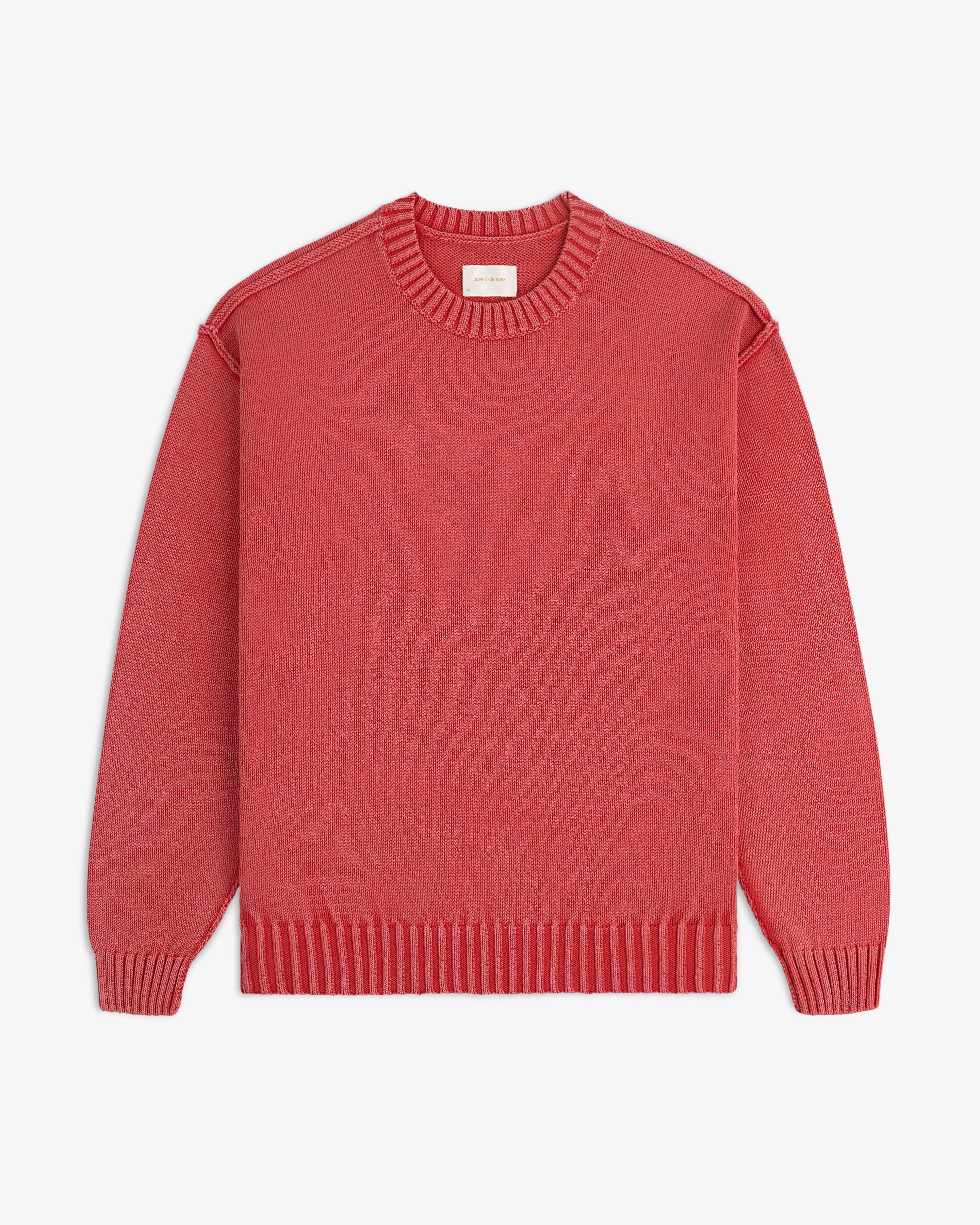 Washed Inside Out Sweater