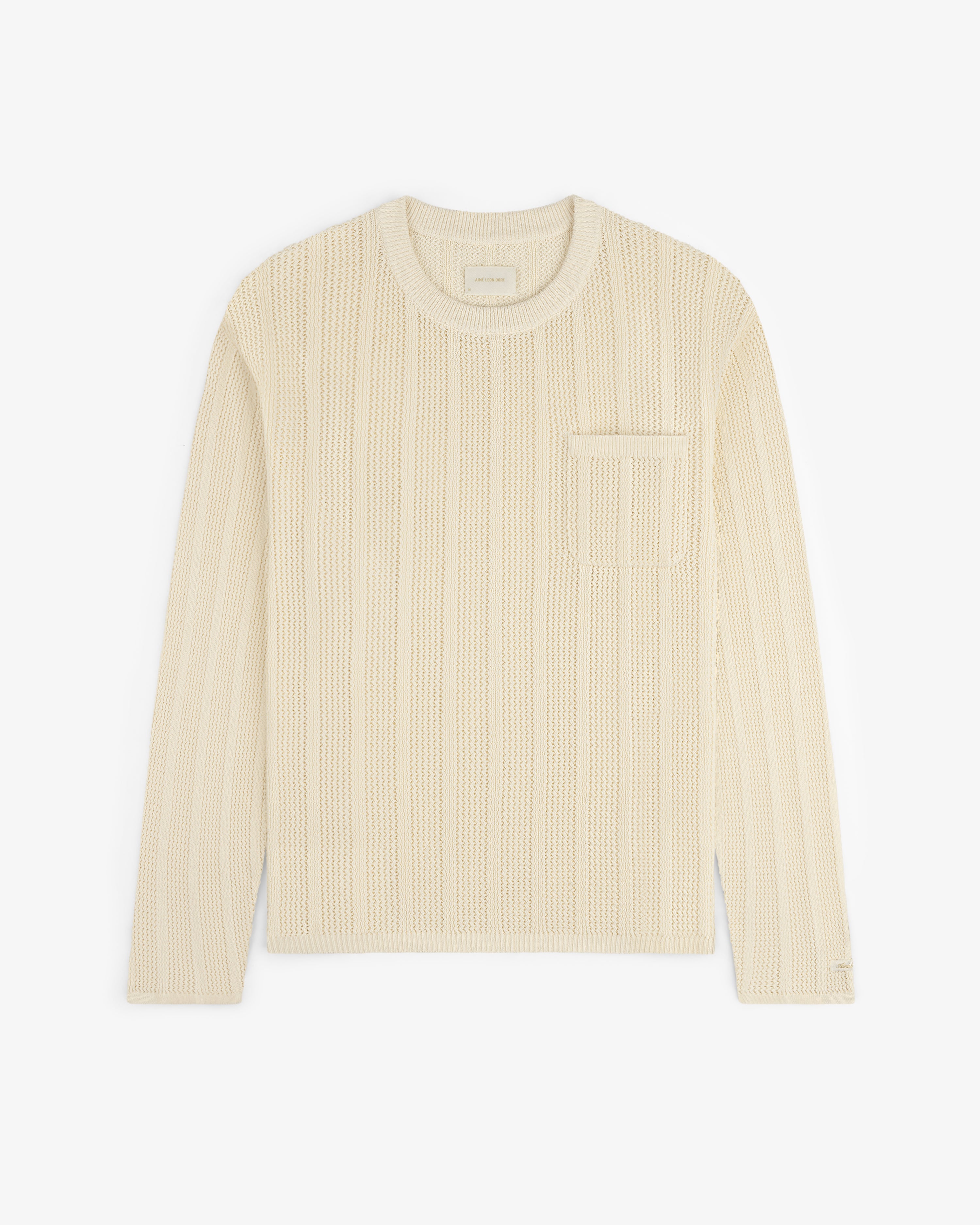 Racking Stitch Crewneck Sweater – Aimé Leon Dore