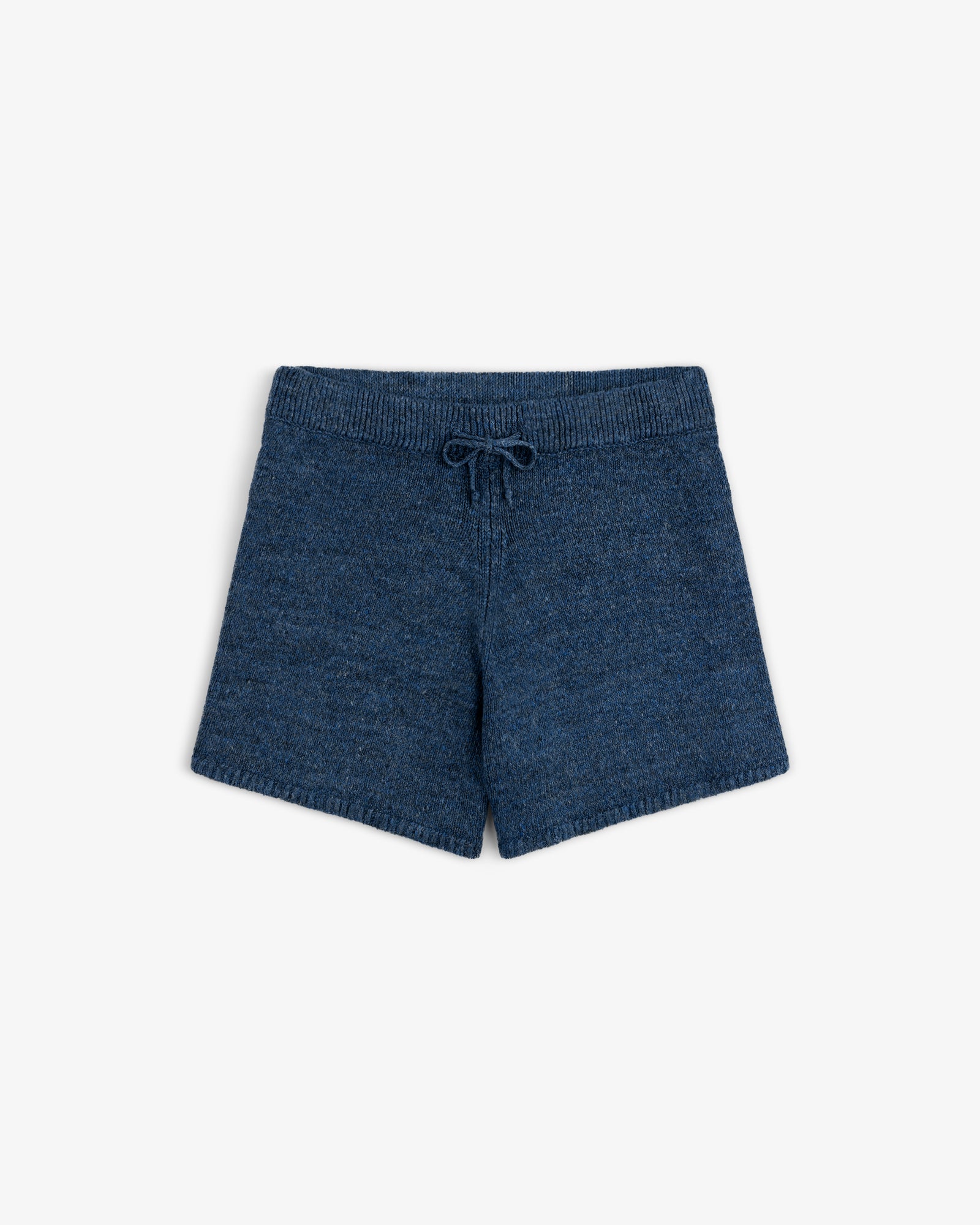 Linen Knit Drawstring Short displayed on a plain white background.