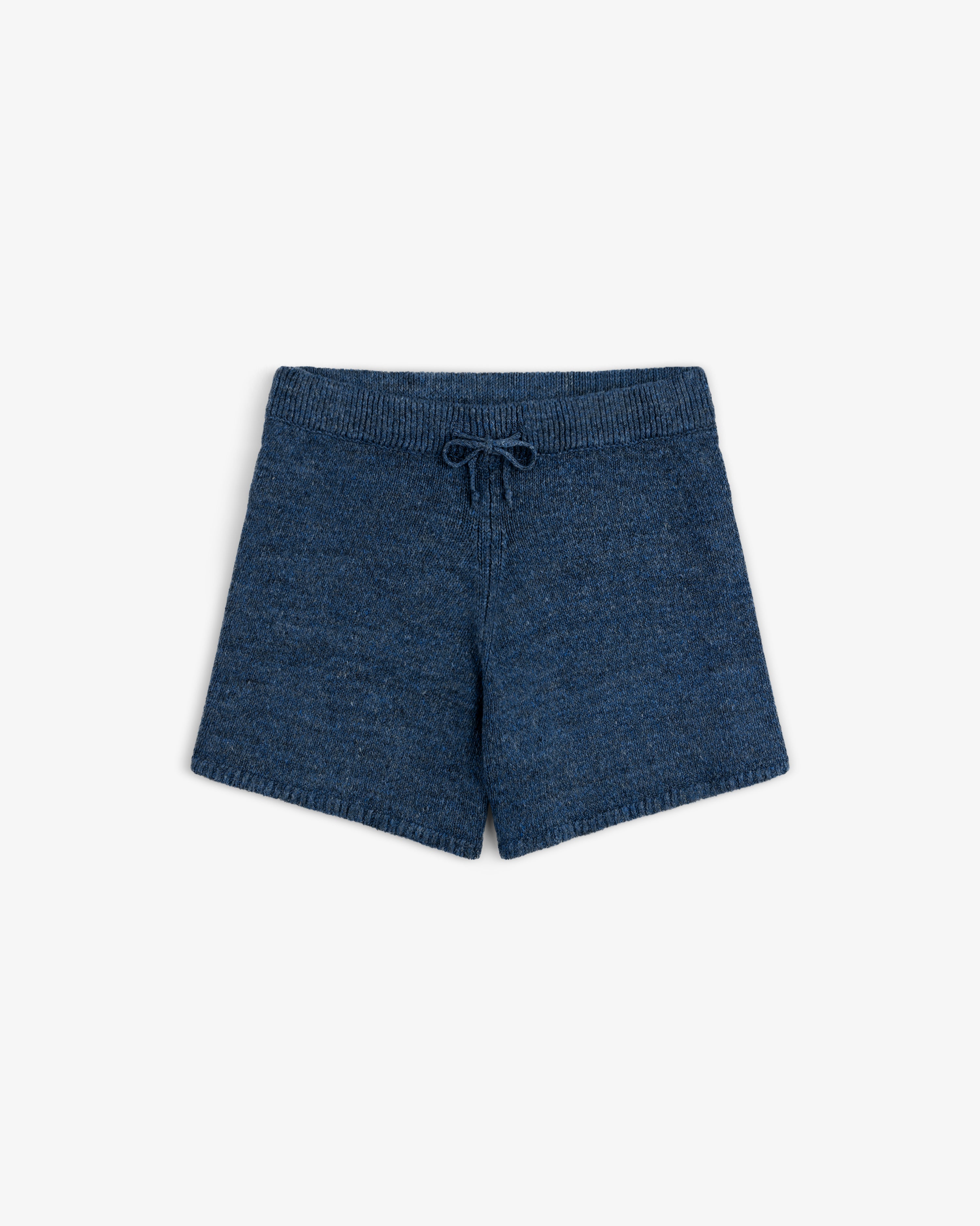 Linen Knit Drawstring Short displayed on a plain white background.