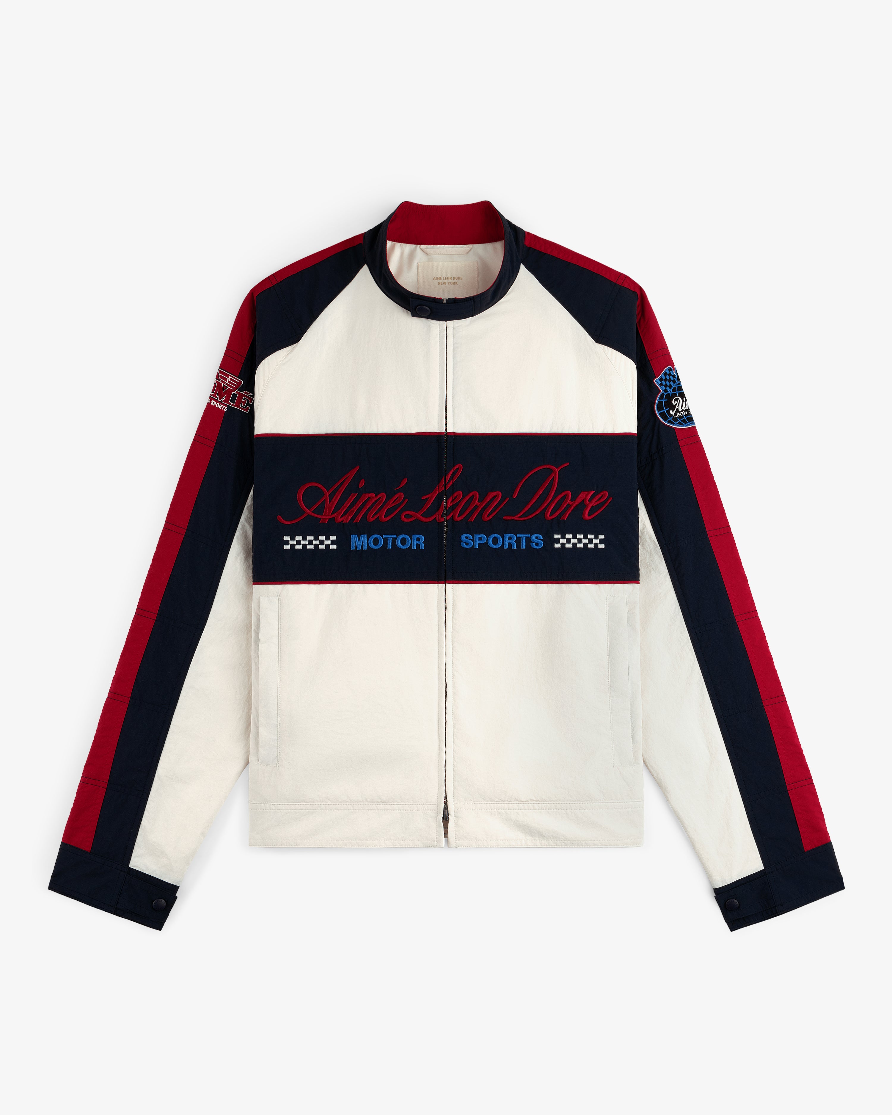 Nylon Moto Jacket