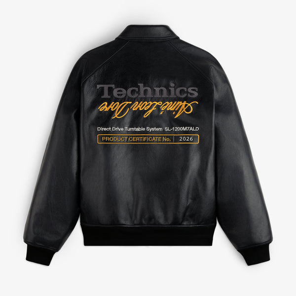 ALD / Technics Varsity Leather Jacket – Aimé Leon Dore