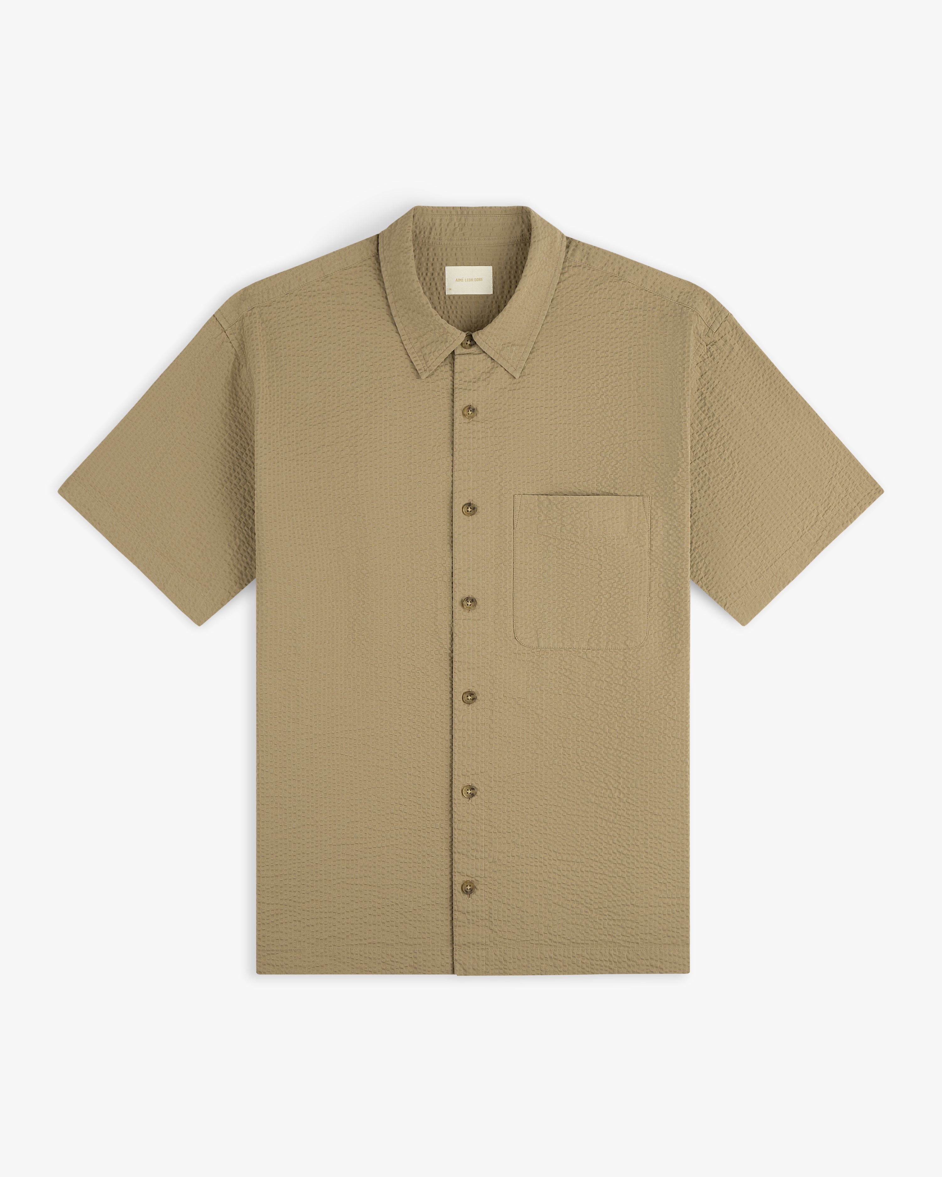 Short-Sleeve Seersucker Shirt – Aimé Leon Dore