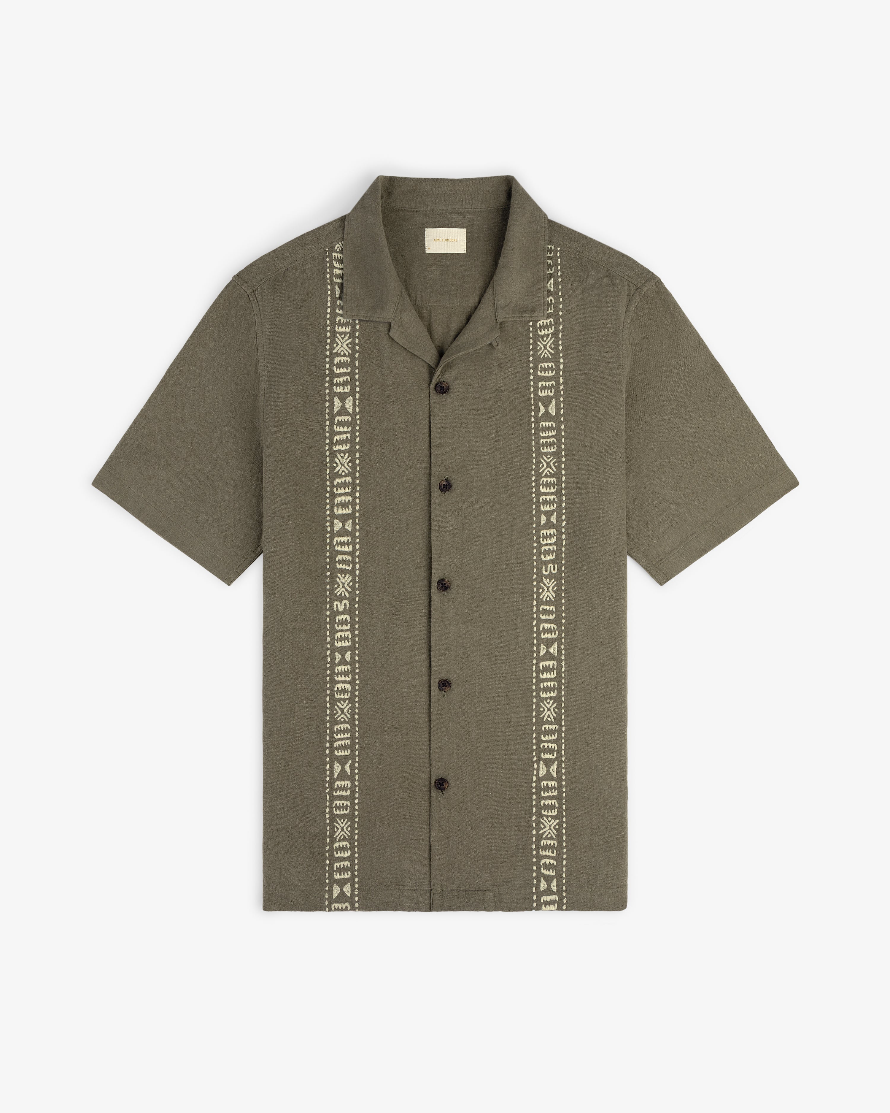 Linen Blend Leisure Shirt – Aimé Leon Dore