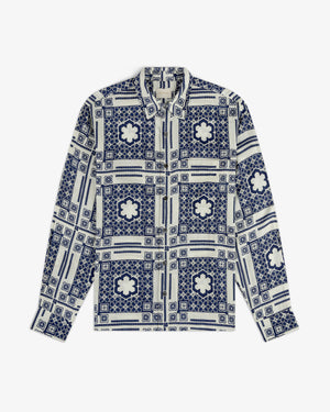 Mosaic Button Down Shirt