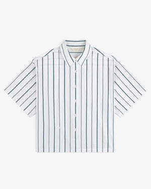 Cropped Poplin Leisure Shirt