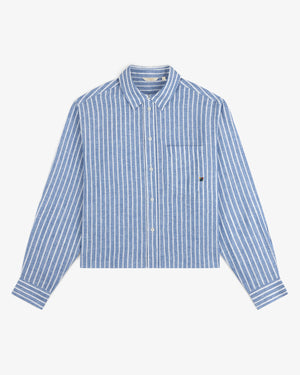 Striped Linen Casual Shirt