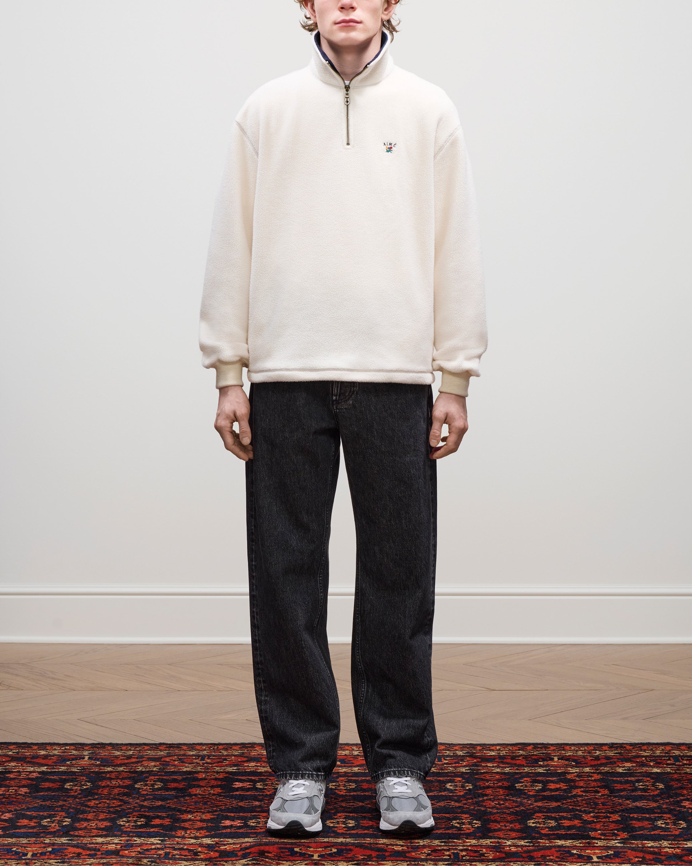 Crest Quarter-Zip Fleece Pullover – Aimé Leon Dore