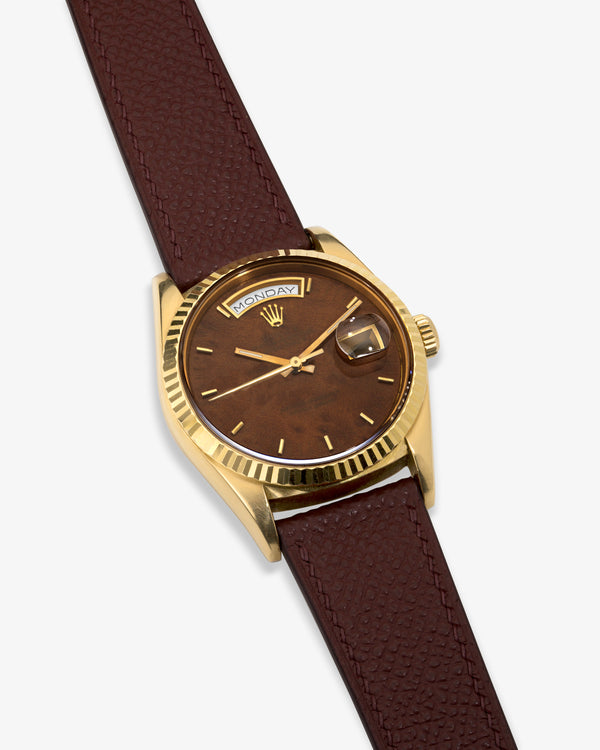 Rolex Wood Dial    Day-Date Watch