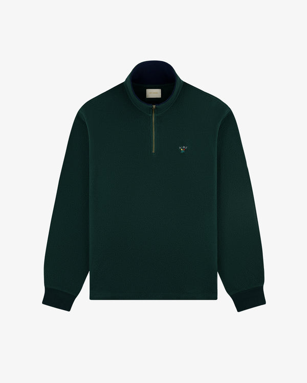 Leon Quarter Zip Fleece Pullover