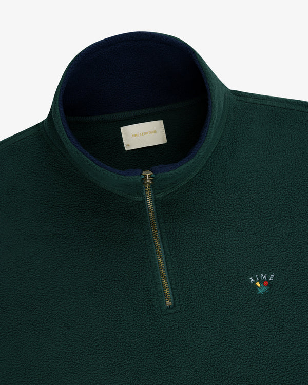 Leon Quarter Zip Fleece Pullover