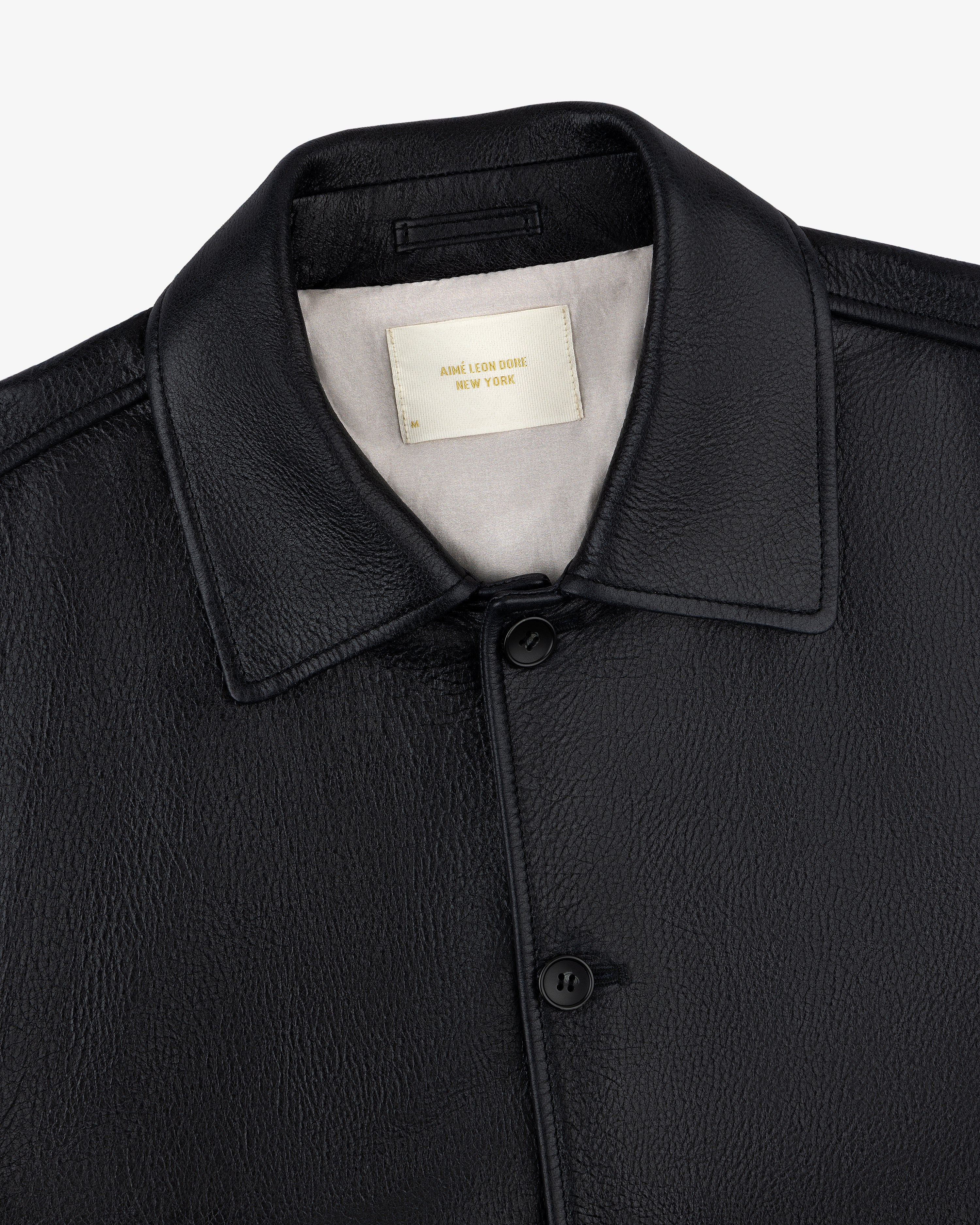 Leather Flight Jacket