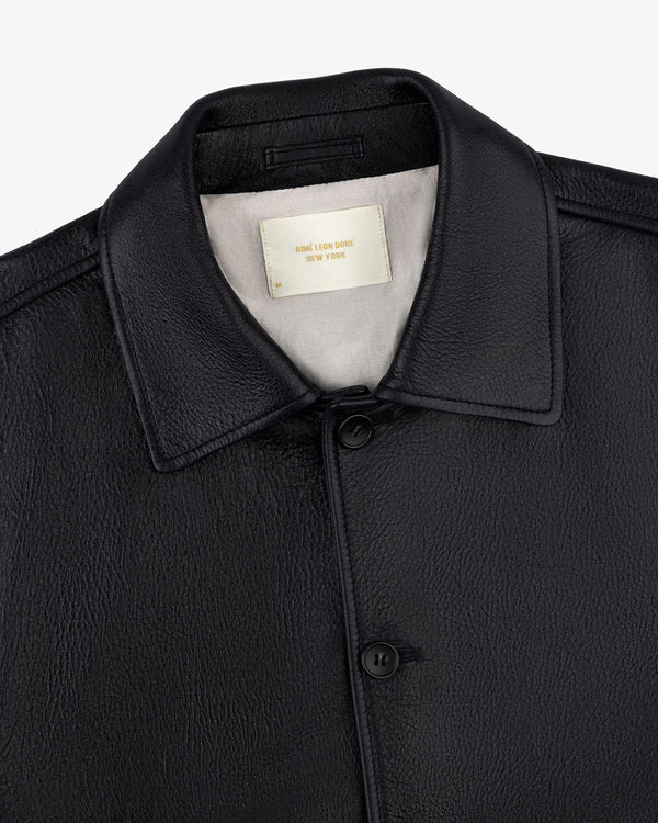 Leather Flight Jacket