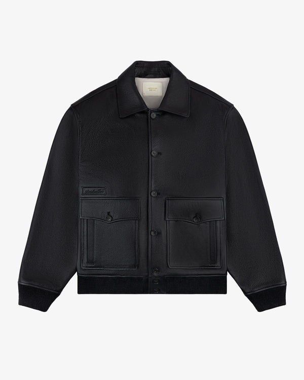 Leather Flight Jacket