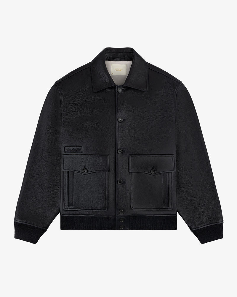 Leather Flight Jacket