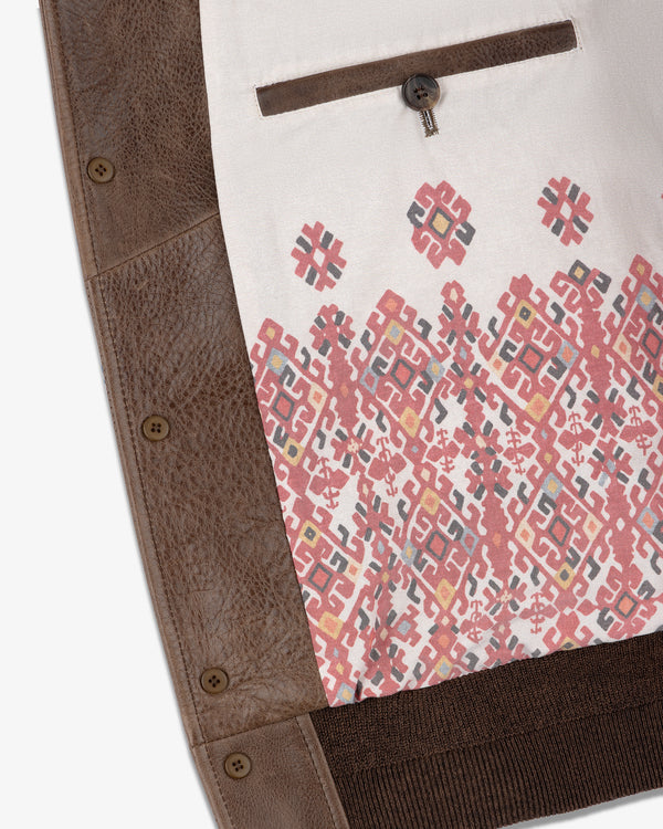 Leather Flight Jacket