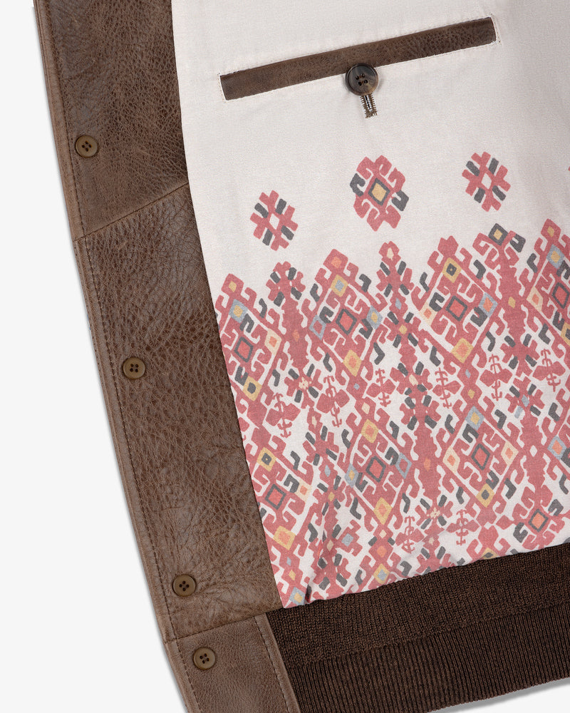 Leather Flight Jacket