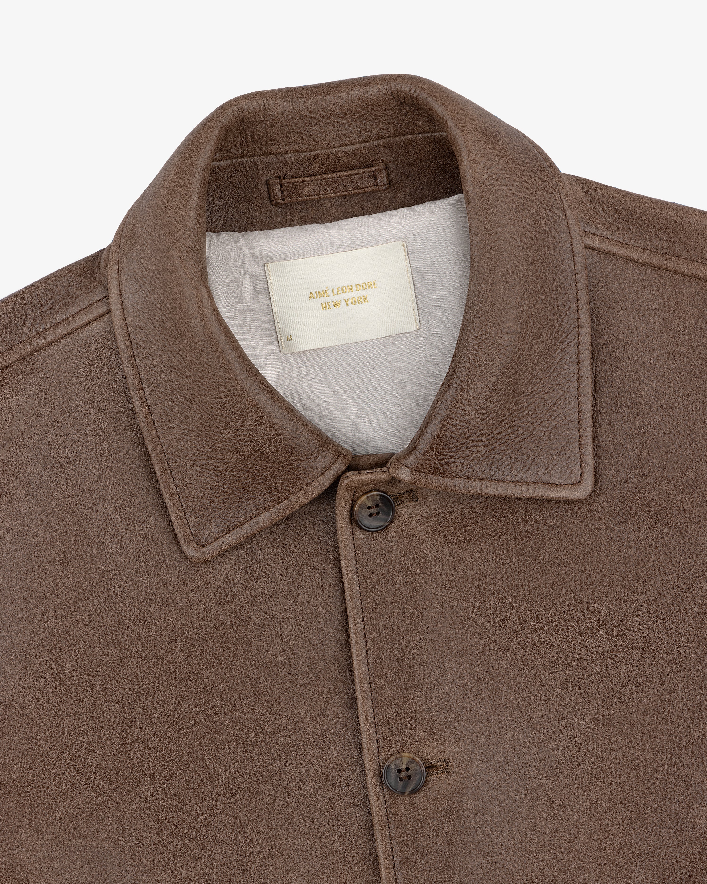 Leather Flight Jacket – Aimé Leon Dore
