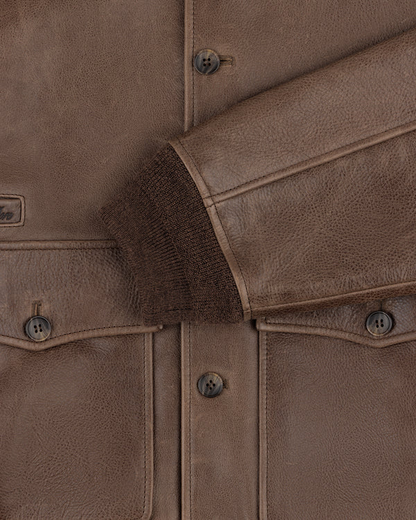 Leather Flight Jacket