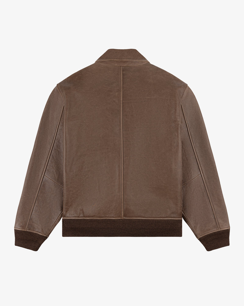 Leather Flight Jacket