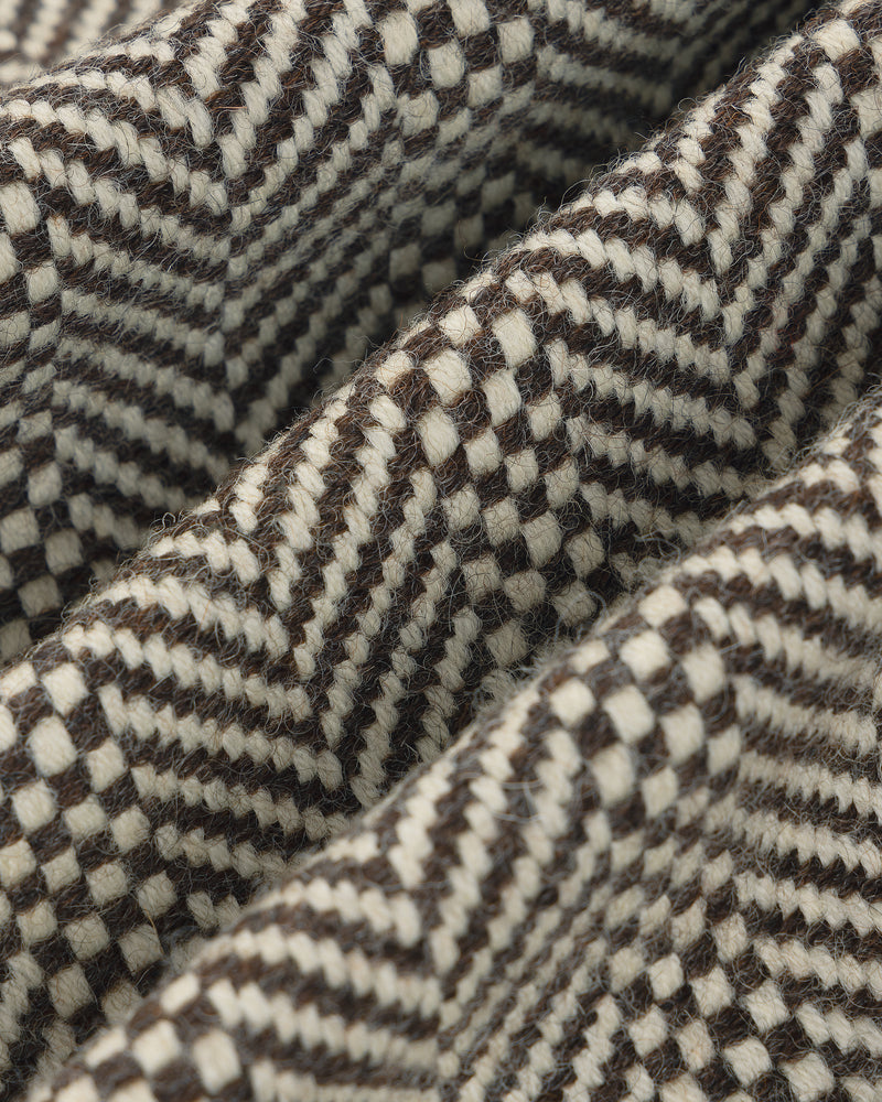 Wool Herringbone Fishing Vest