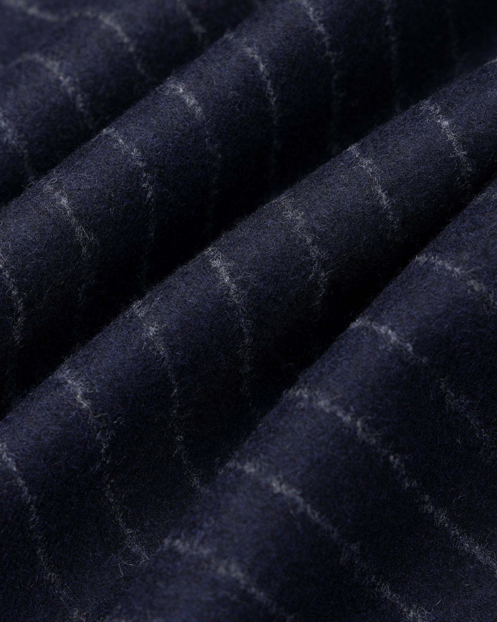 Double-Breasted Pinstripe Wool Suit Jacket