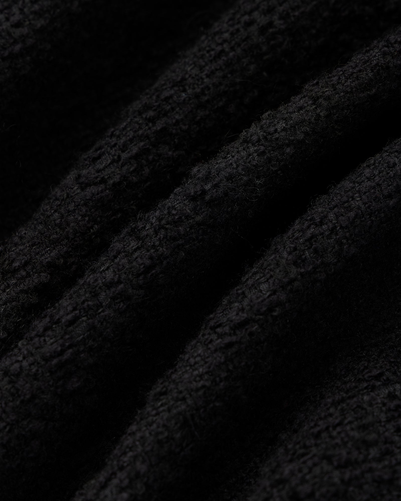 Single-Breasted Boucle Suit Jacket