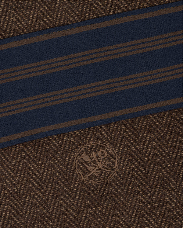 Wool Herringbone Track Jacket