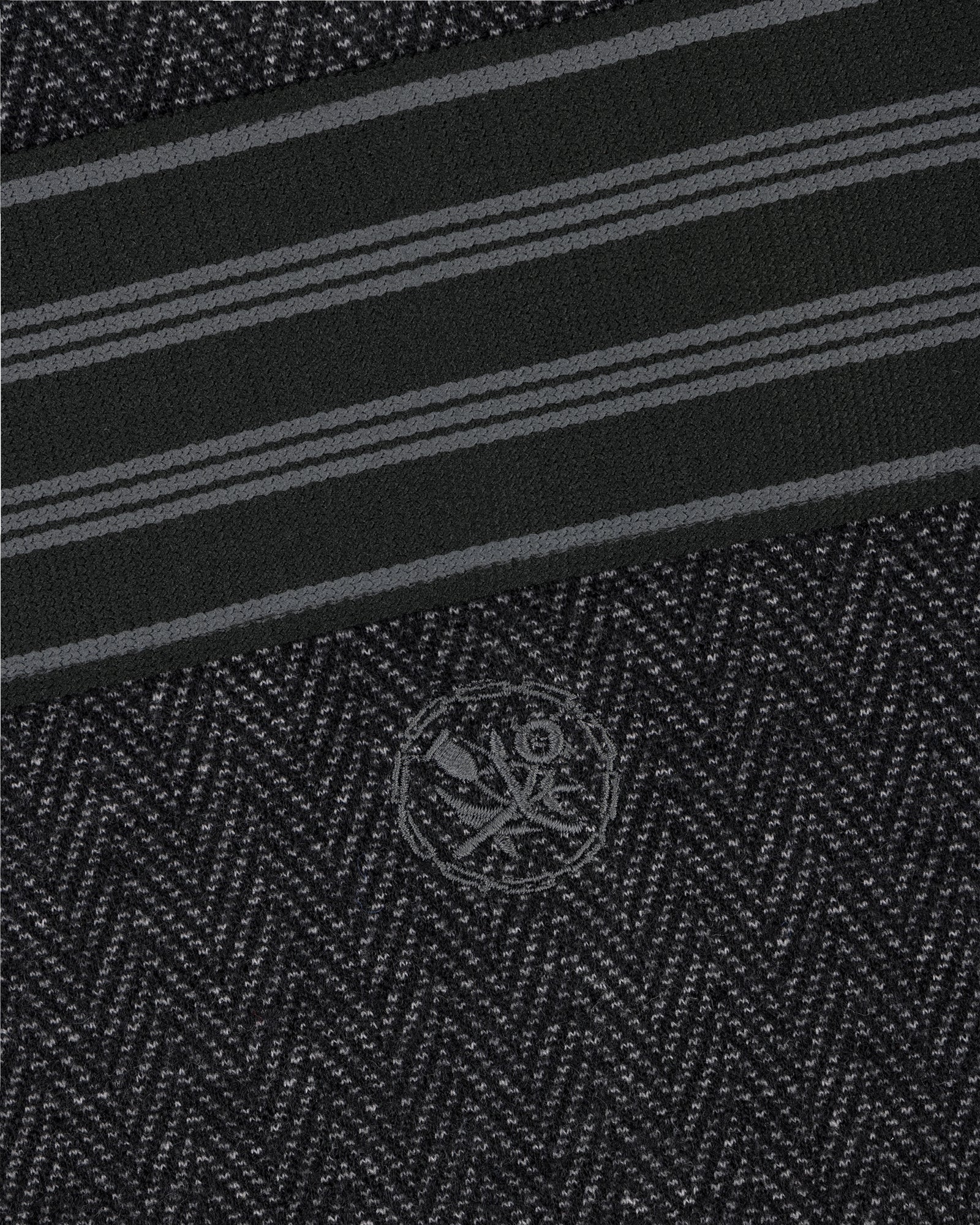 Wool Herringbone Track Jacket