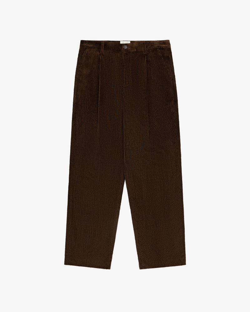 Single Pleated Corduroy Pant