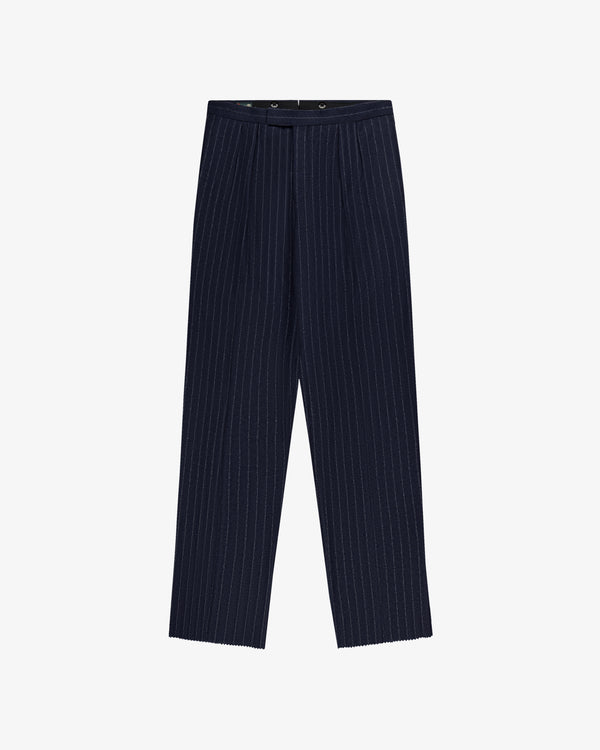 Pinstripe Wool Suit Trouser