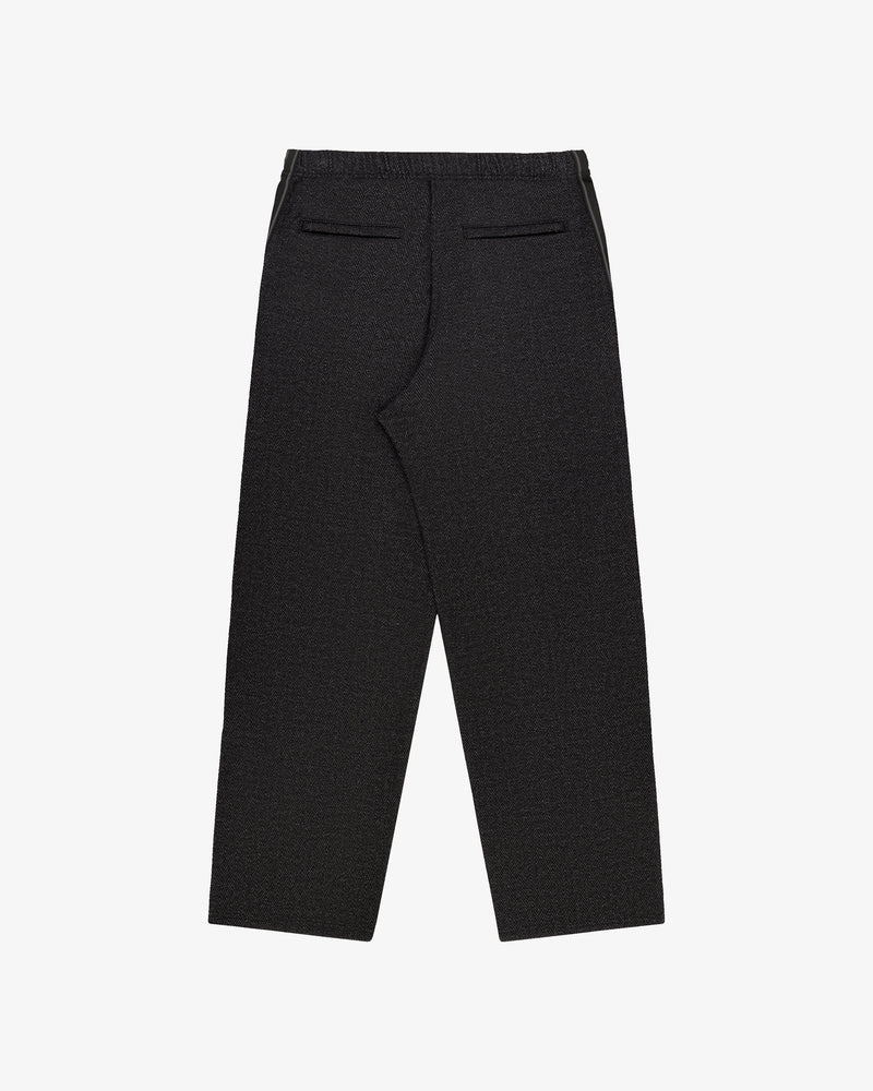 Wool Herringbone Track Pant