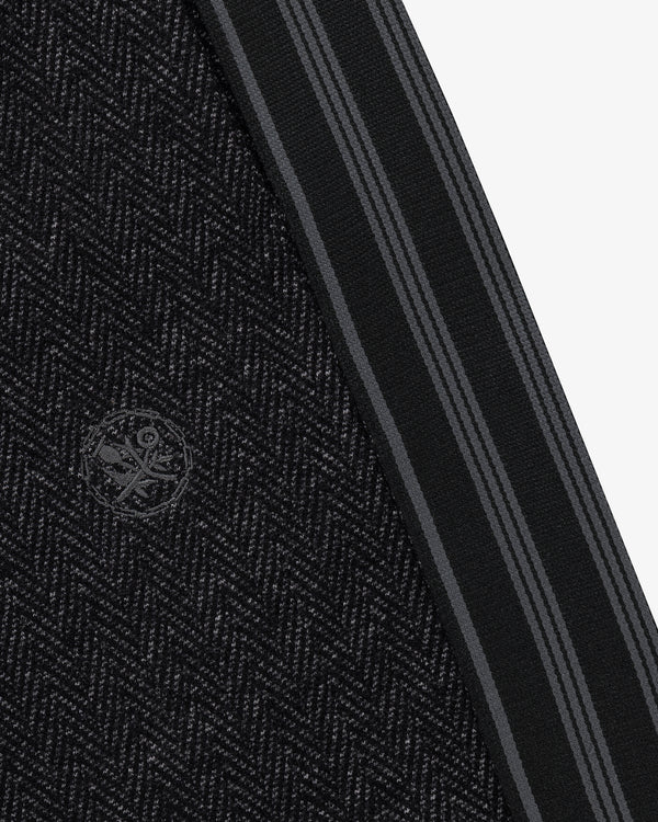 Wool Herringbone Track Pant