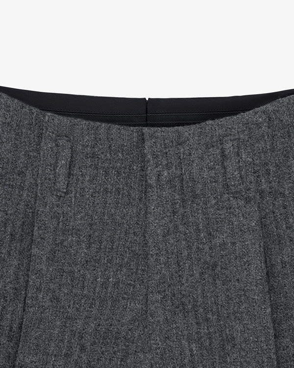 Wool Herringbone Suit Trouser