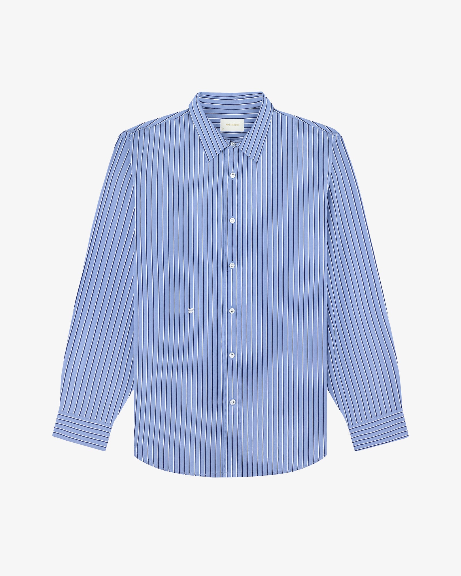 Striped Poplin Shirt
