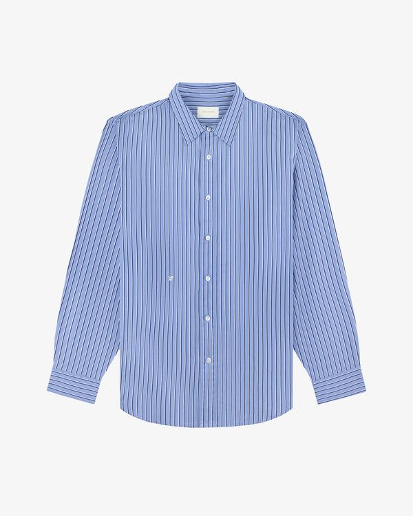 Striped Poplin Shirt