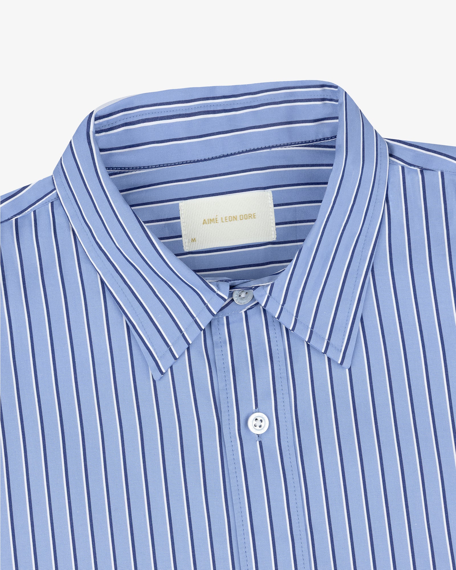 Striped Poplin Shirt
