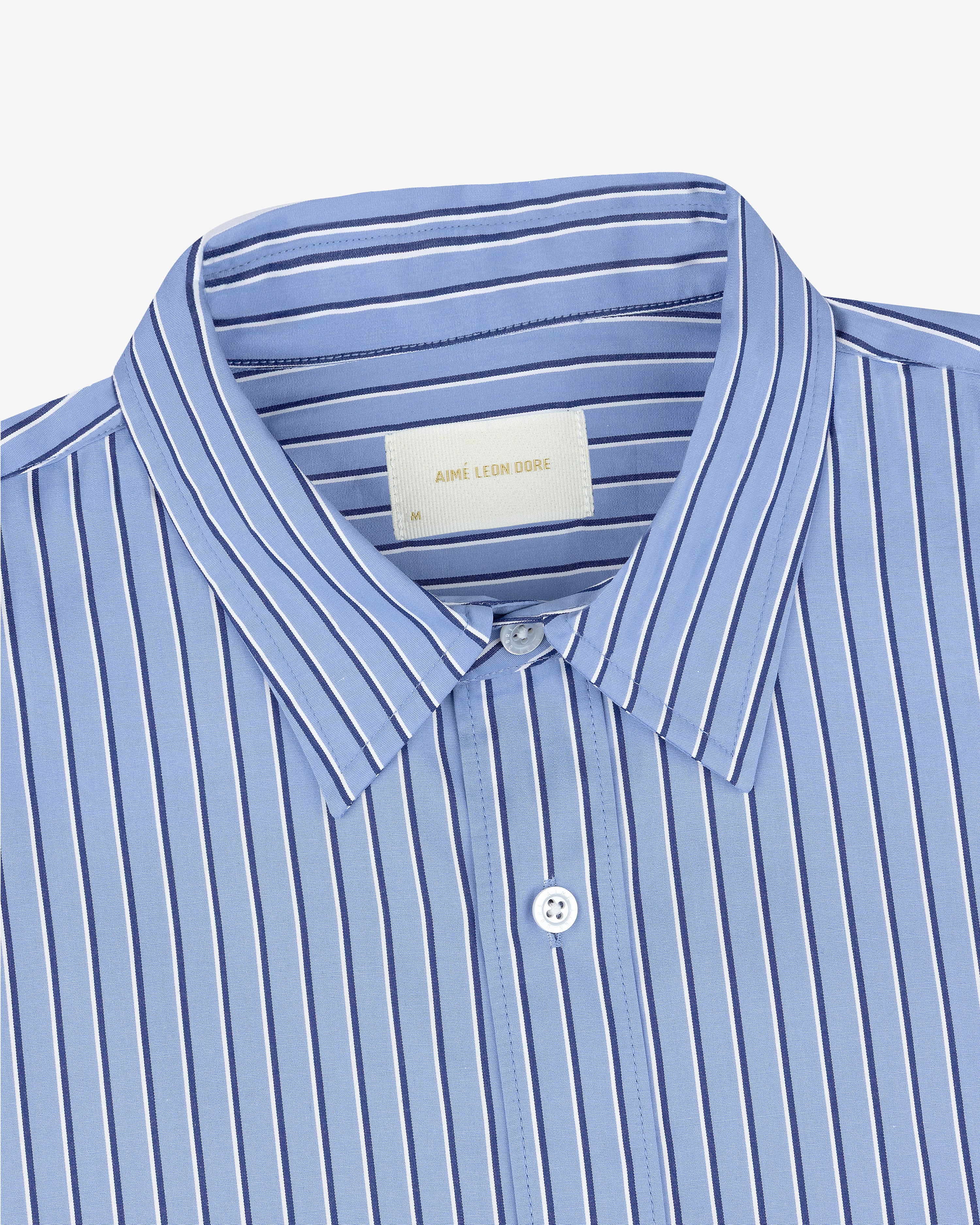 Striped Poplin Shirt
