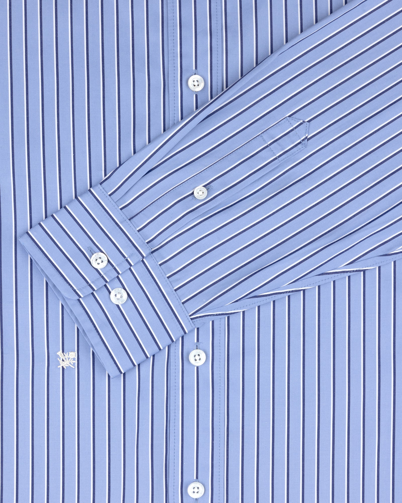 Striped Poplin Shirt