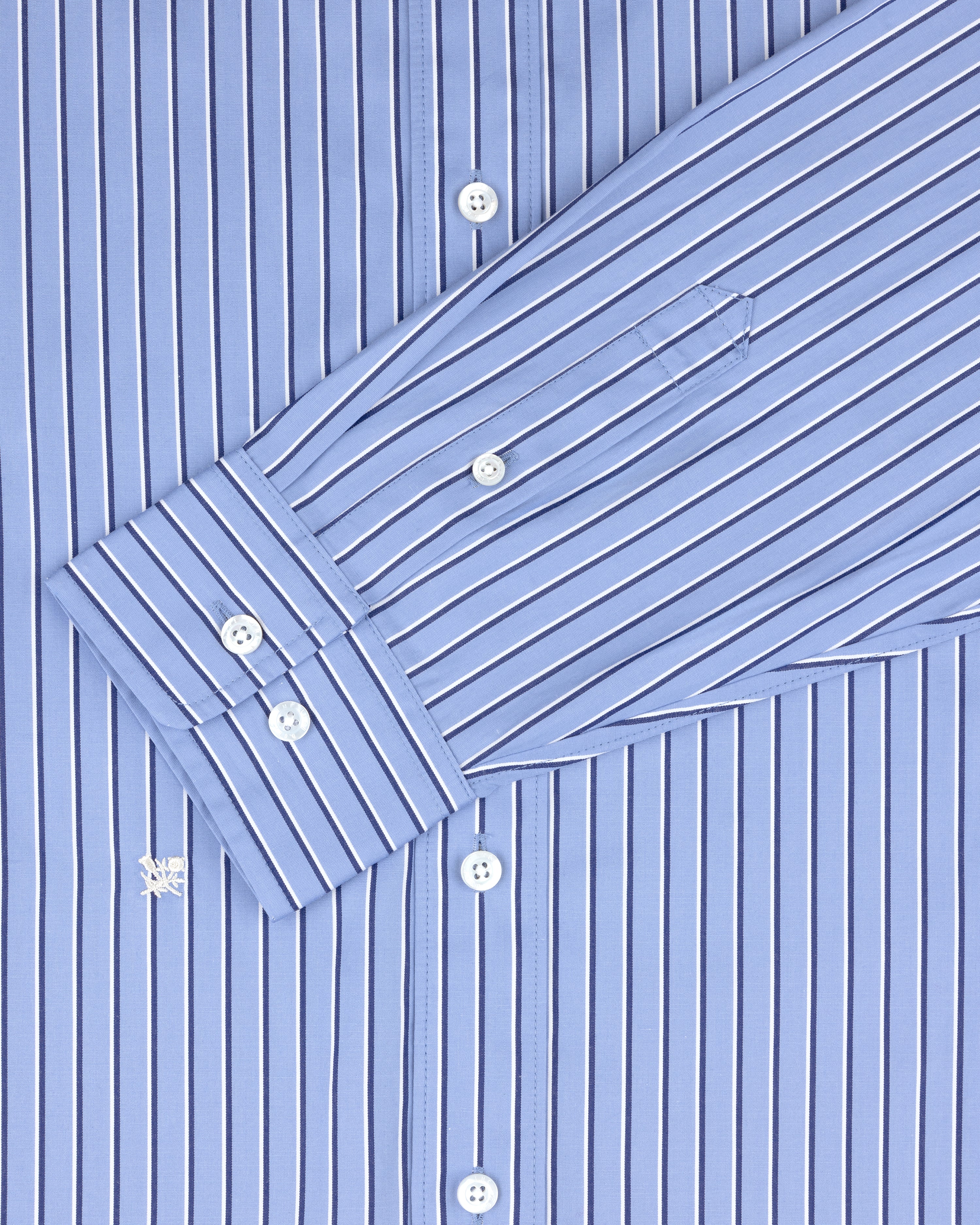 Striped Poplin Shirt