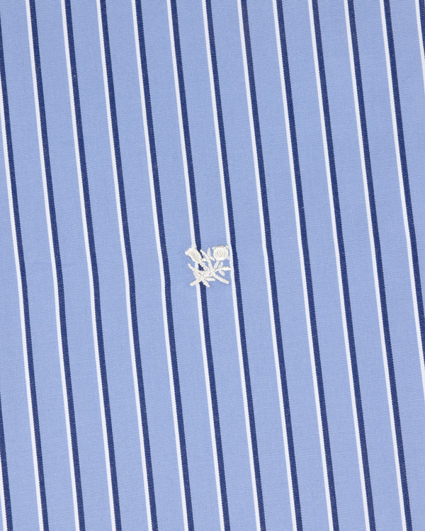 Striped Poplin Shirt