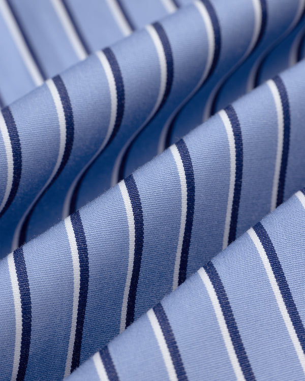 Striped Poplin Shirt