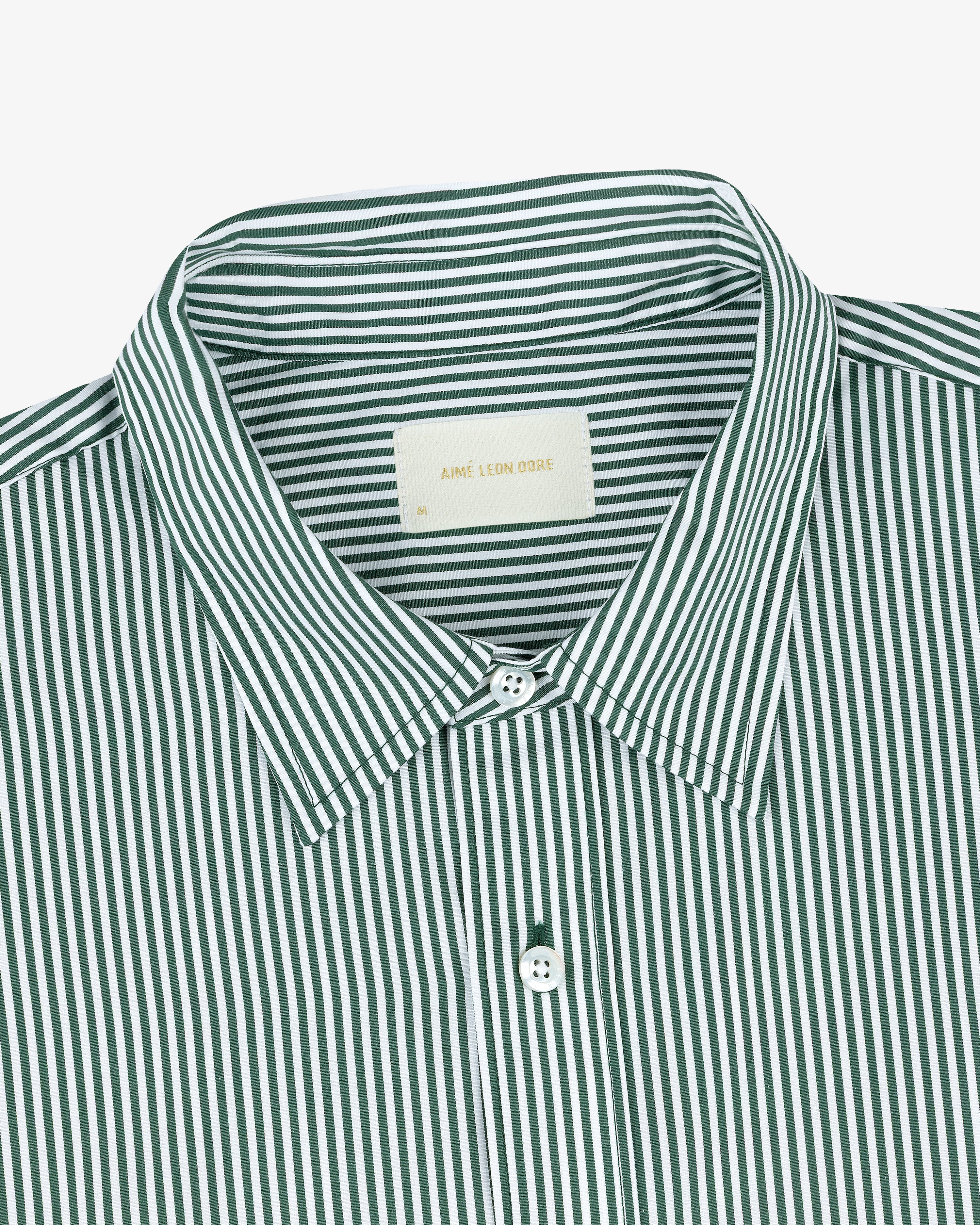 Striped Poplin Shirt