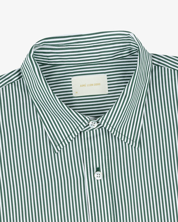 Striped Poplin Shirt